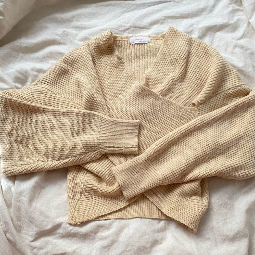 Oak and Fort Sweater Cardigan